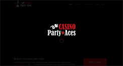 Desktop Screenshot of partyaces.com